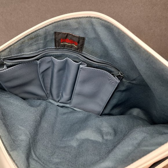 Hobo International White Shoulder Bag Asymmetrical Minimalist Design - Picture 12 of 16